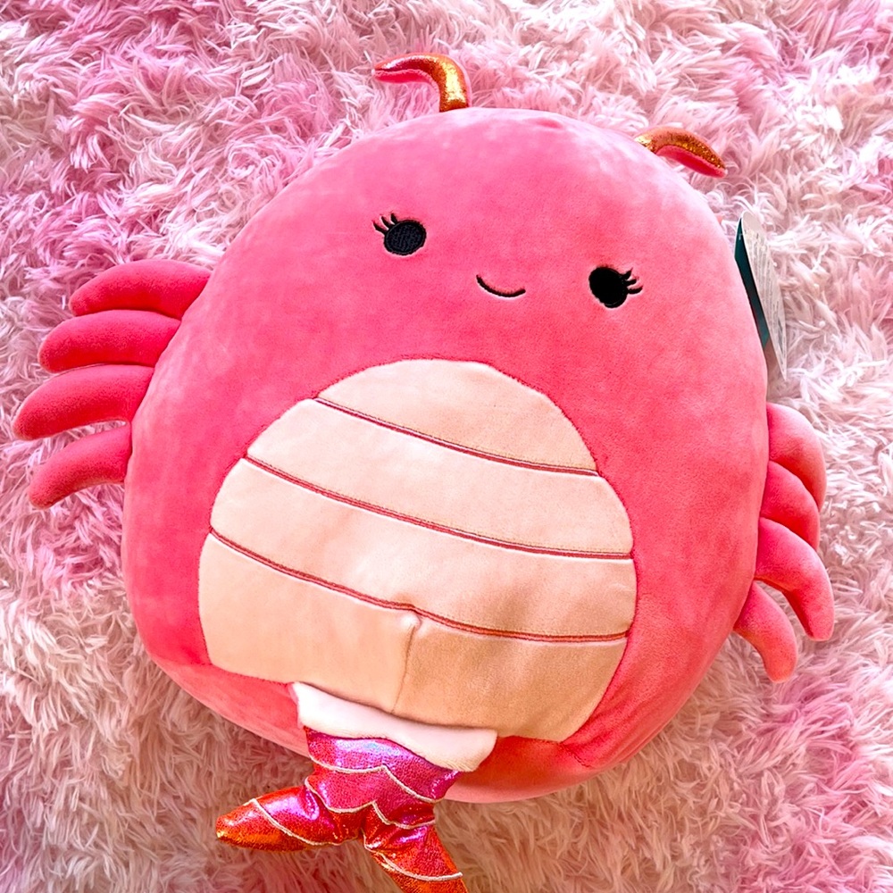 Squishmallows Simone 11” Shrimp Plush
